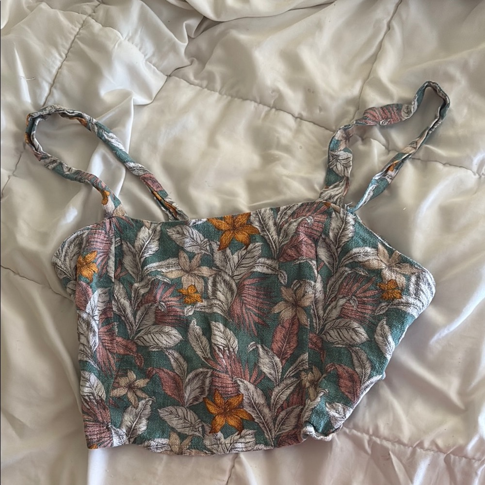 Floral Print crop top